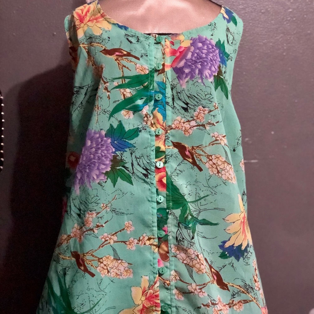 Floral Summer Blouse